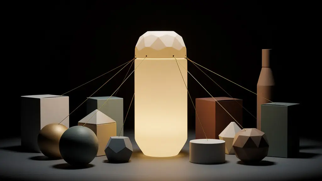 Abstract composition showing perceived value illusion in retail bundles